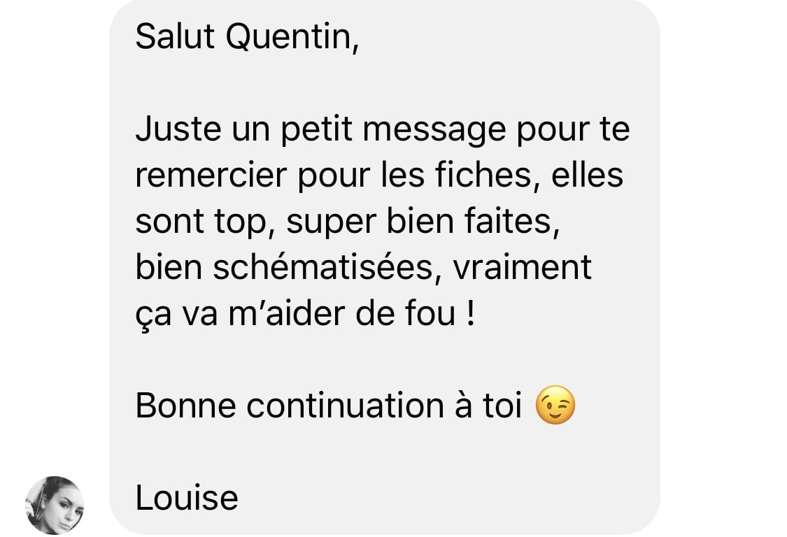 fiches de révisions bts sam