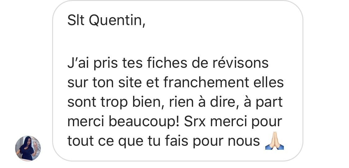 fiches de révisions bts sam
