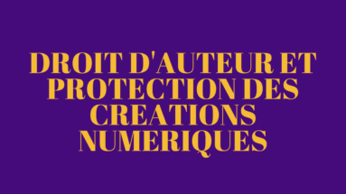 Droit d'auteur et protection des créations numériques