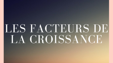 les facteurs de croissance