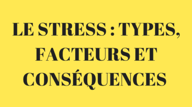 les types de stress, facteurs et conséquences